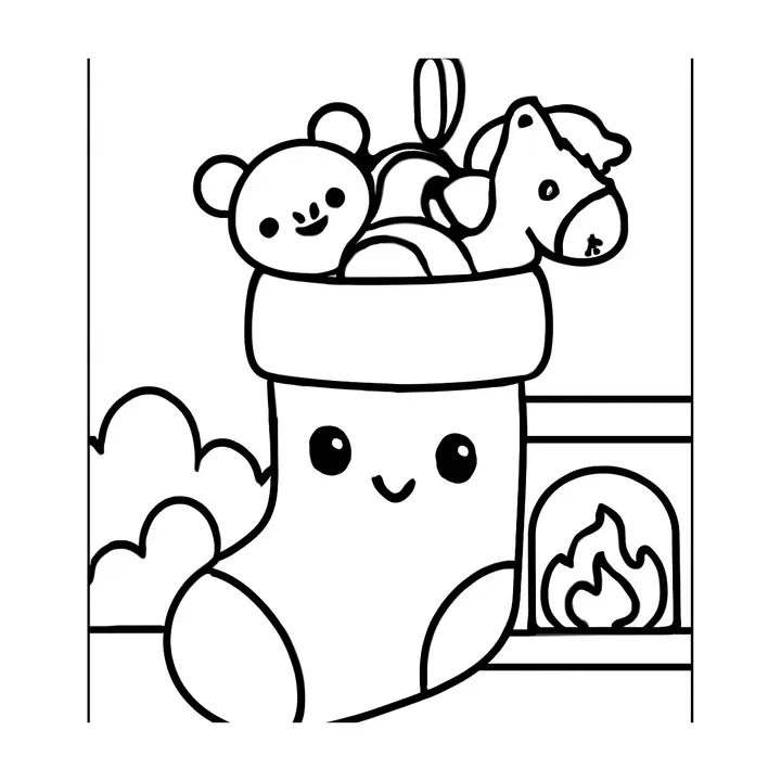 Coloriage Noël pour enfants à imprimer