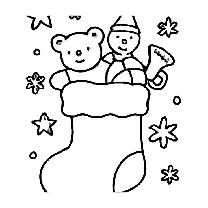 Coloriage Noël pour enfants à imprimer