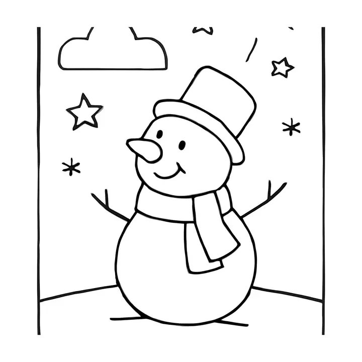 Coloriage Noël gratuit à imprimer