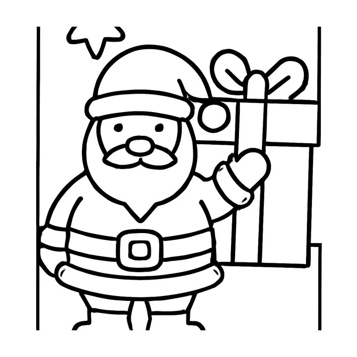 Coloriage Noël gratuit à imprimer
