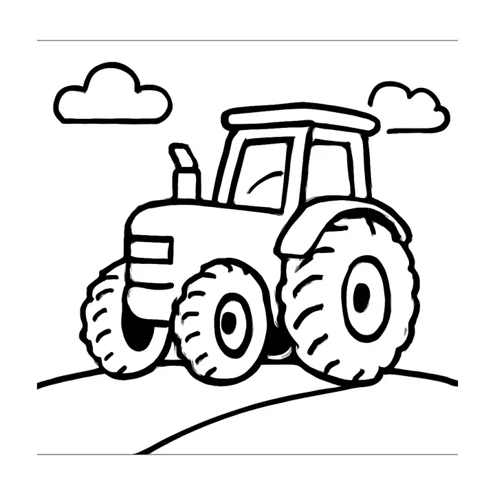 Coloriage de véhicules amusants à imprimer gratuitement