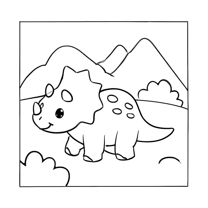 Coloriage Dinosaures à imprimer