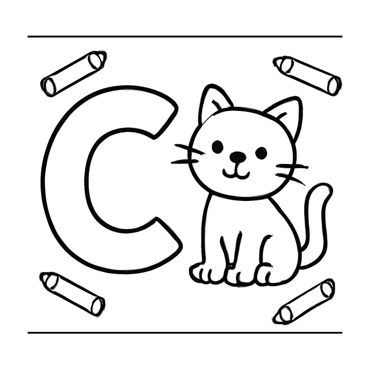 Coloriage alphabet gratuit pour les petits artistes