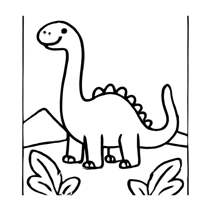 Coloriage Dinosaures à imprimer