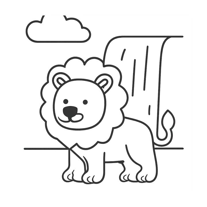 Coloriage jungle : animaux sauvages à imprimer gratuitement