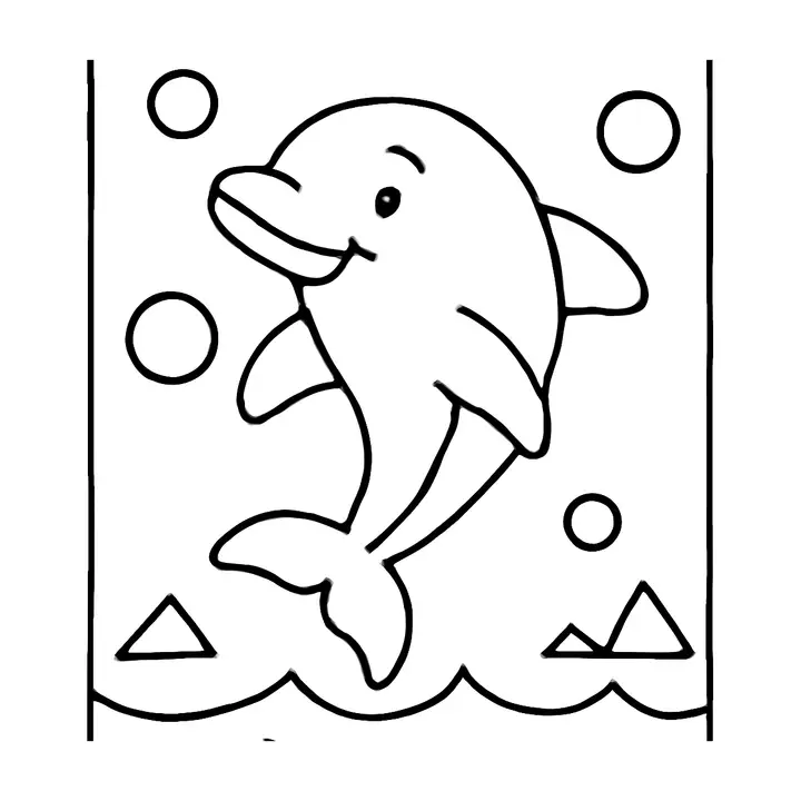 Coloriage sous-marin amusant à imprimer pour enfants