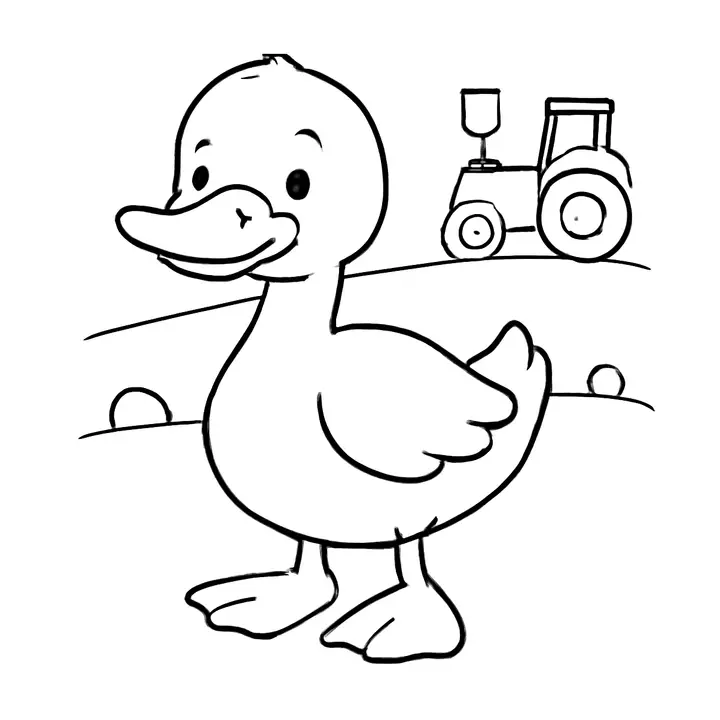 Coloriage Animaux de la ferme à imprimer