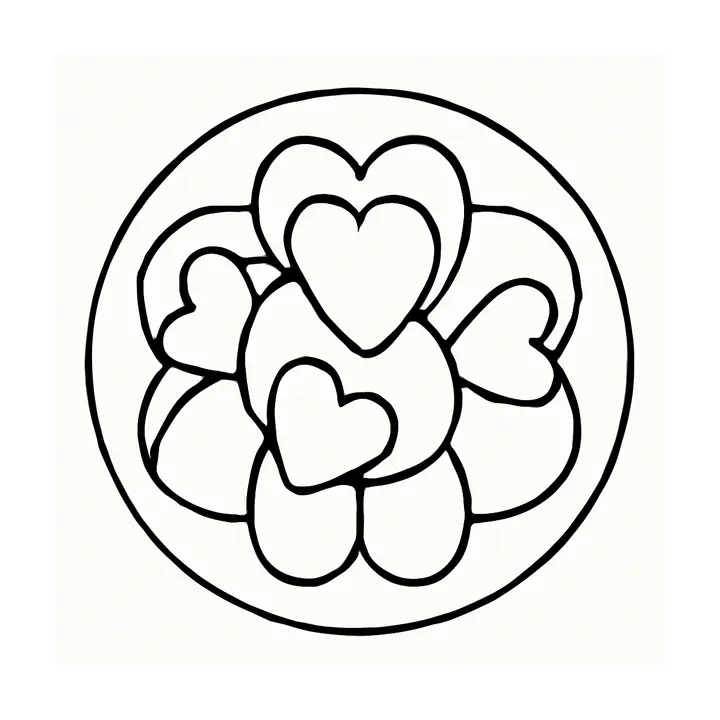 Coloriage Mandalas enfants à imprimer