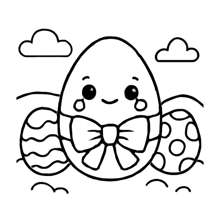 Coloriage Pâques à imprimer