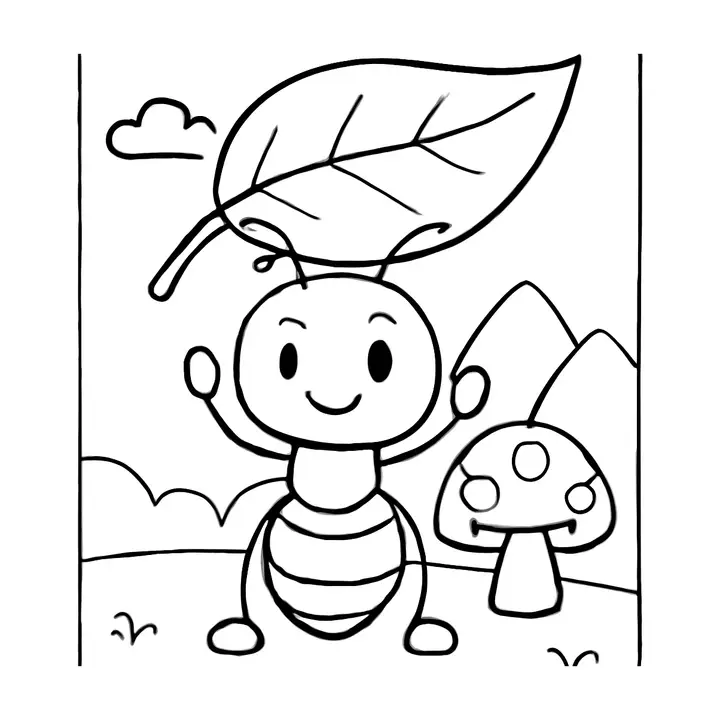 Coloriage Insectes à imprimer