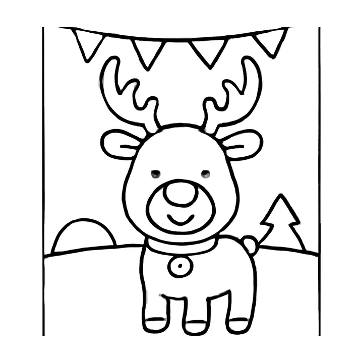 Coloriage Noël à imprimer