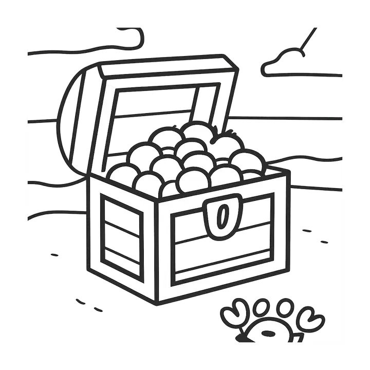 Coloriage Pirates à imprimer