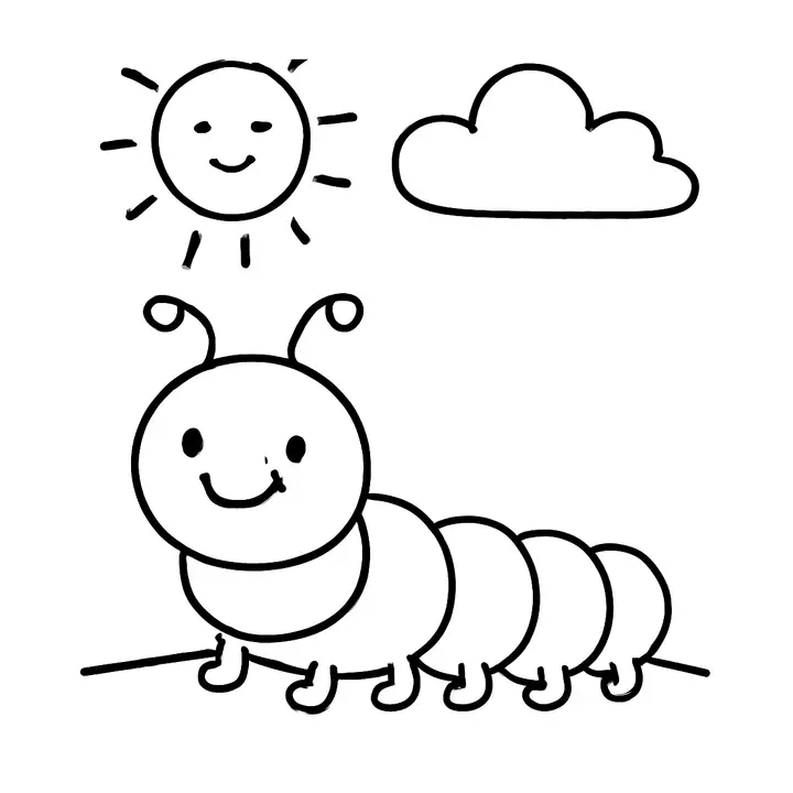 Coloriage Insectes à imprimer