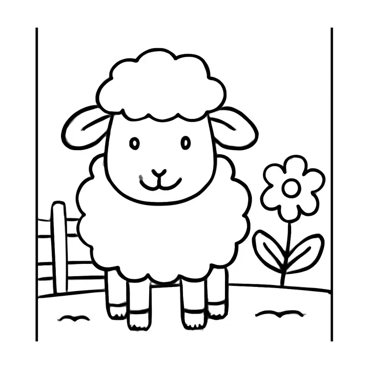 Coloriage Animaux de la ferme à imprimer