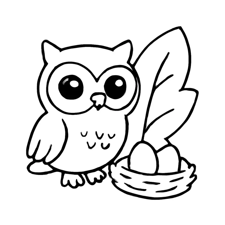 Coloriage Oiseaux à imprimer