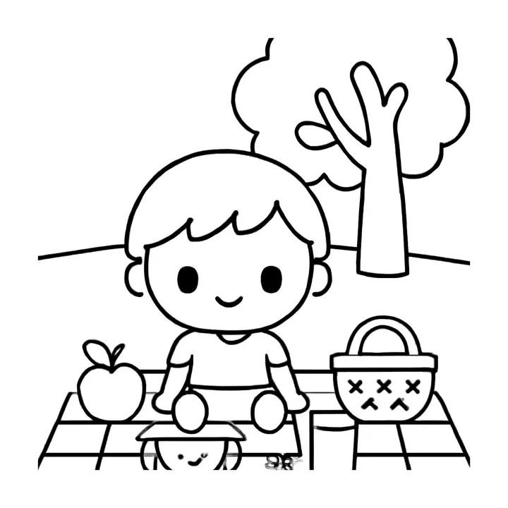 Coloriage Saisons à imprimer