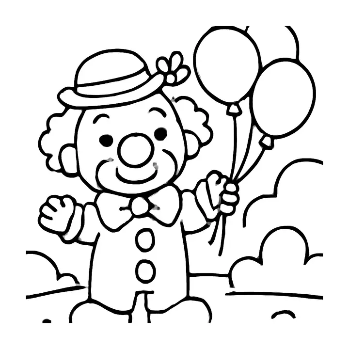 Coloriage Carnaval à imprimer