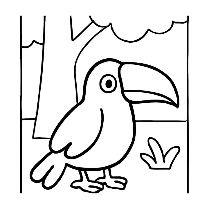 Coloriage Oiseaux à imprimer